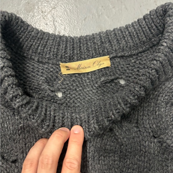 MAISON Olga NWOT Wool Sweater - Picture 5 of 9